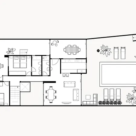 וילה Lux 7 With 6 Bedrooms, 4 Bathrooms